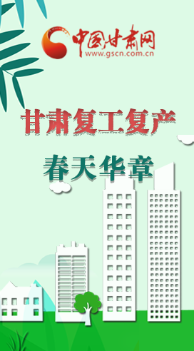 圖解|看！甘肅復(fù)工復(fù)產(chǎn)的“加速度”
