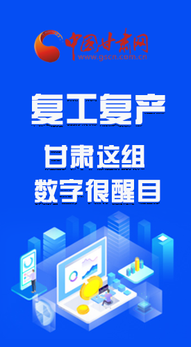 圖解|甘肅復(fù)工復(fù)產(chǎn)有多拼，看看這組數(shù)字就知道了 