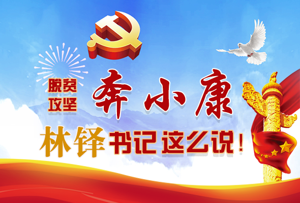 長圖|脫貧奔小康，林鐸書記這么說！