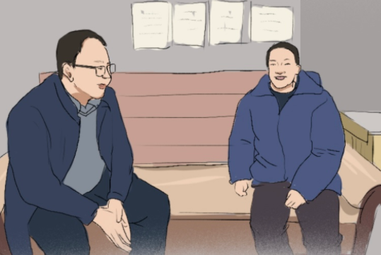 手繪丨追憶邱軍：扎根泥土，他把生命永遠(yuǎn)定格在扶貧路上