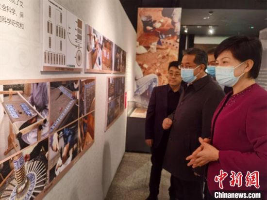 圖為展覽現(xiàn)場(chǎng)?！●T志軍 攝