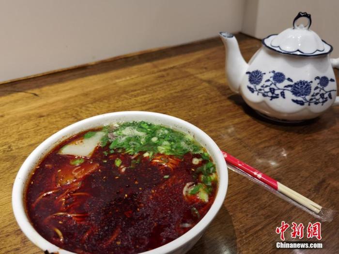 資料圖：蘭州牛肉面。 徐雪 攝