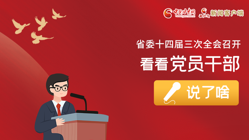 圖解|事關(guān)甘肅省委十四屆三次全會，黨員干部這么說！
