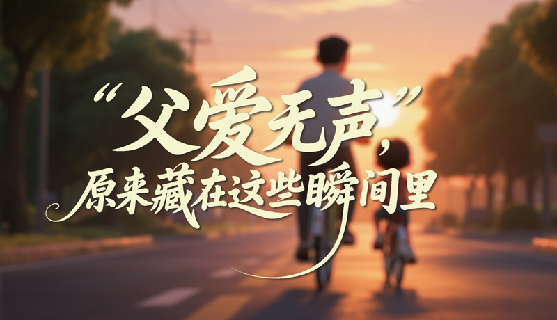 AI視頻|父愛無聲，原來藏在這些瞬間里